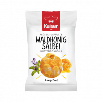 Kaiser Waldhonig-Salbei, Hustenbonbons gefüllt mit Honig, 90g